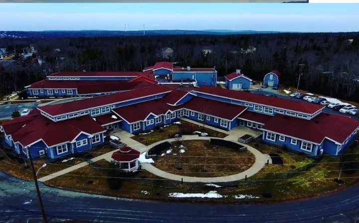 Commercial facility roof